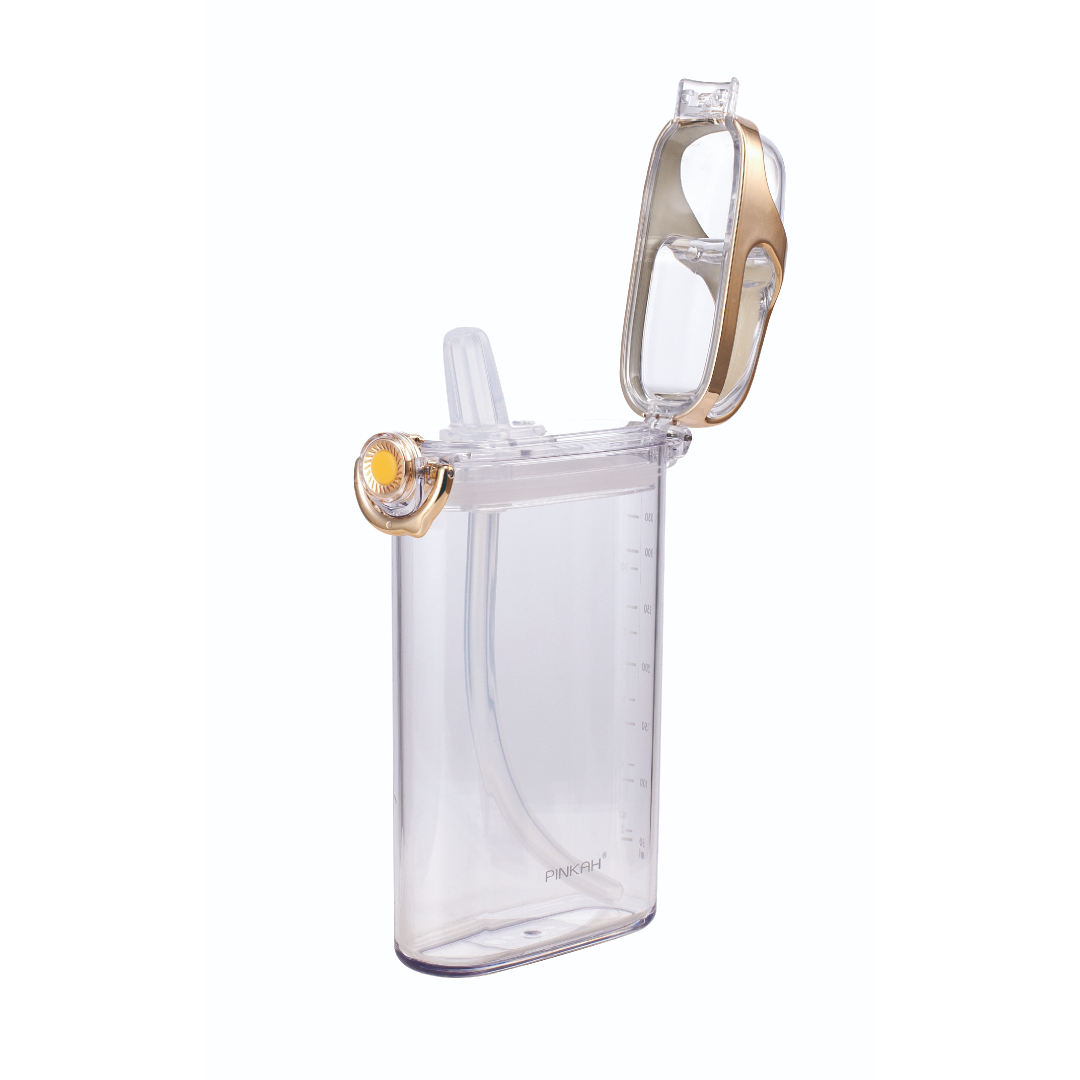 Cindy Leather Sleeve Water Bottle - Avinyaa Australia