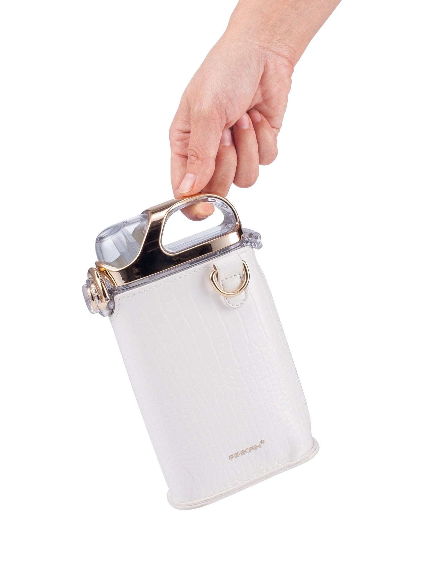 Cindy Leather Sleeve Water Bottle - Avinyaa Australia